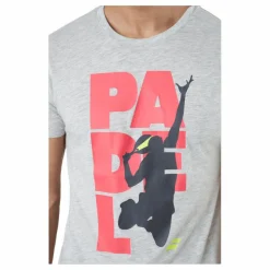 Babolat T-shirt Padel Cotton Grey* Racketsporter|T-Shirts