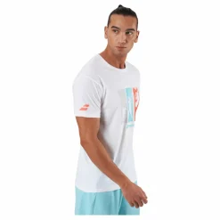 Babolat T-shirt Padel Cotton White* Racketsporter|T-Shirts
