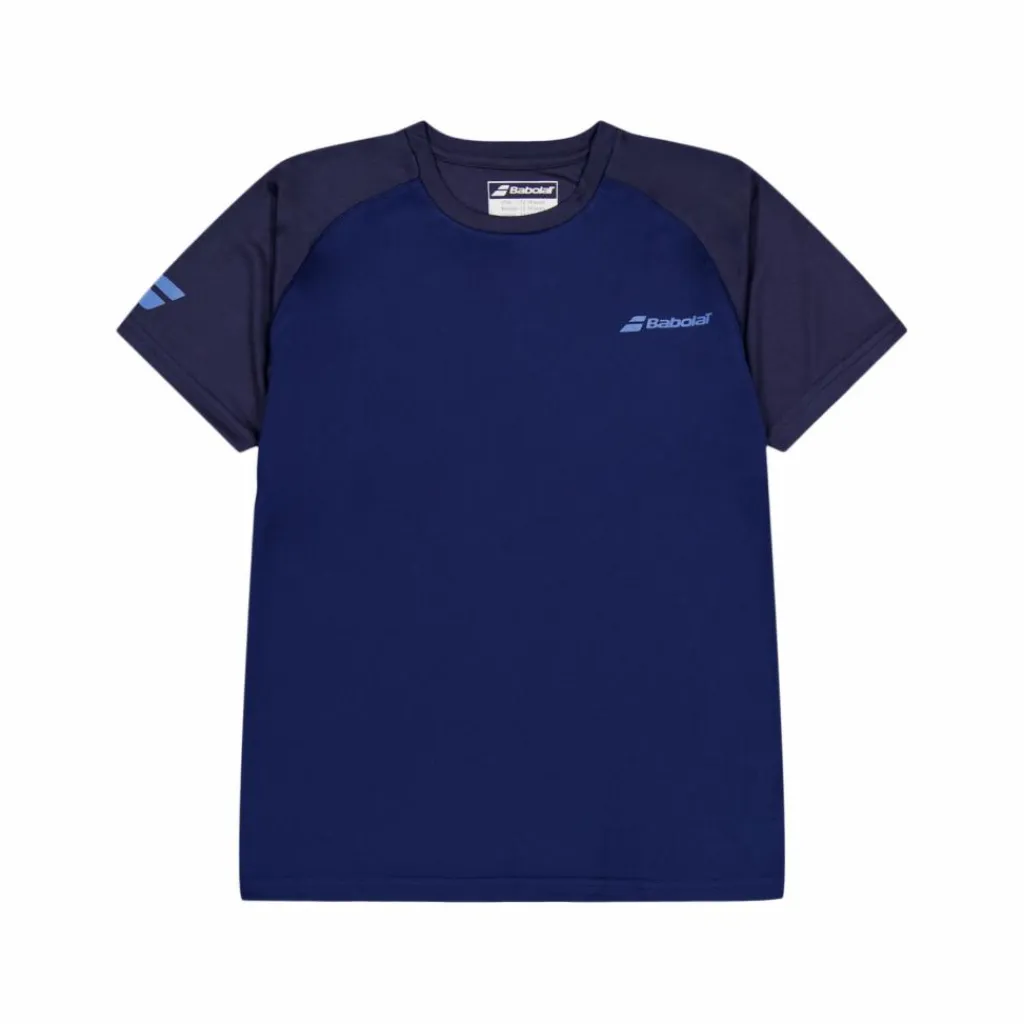 Babolat T-shirt Play Crew Est Blue* Racketsporter