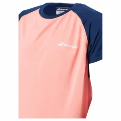 Babolat T-shirt Play Crew Fluo Red* Racketsporter