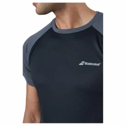 Babolat T-shirt Play Crew Neck Black* Racketsporter|T-Shirts
