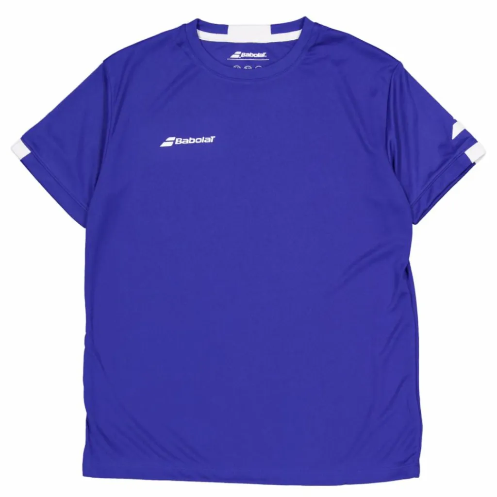 Babolat T-shirt Play Crew Neck Blue*Barn Racketsporter|T-Shirts