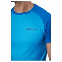 Babolat T-shirt Play Crew Neck Light Blue* Racketsporter