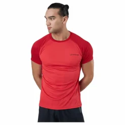 Babolat T-shirt Play Crew Neck Red* Racketsporter|T-Shirts