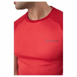 Babolat T-shirt Play Crew Neck Red* Racketsporter|T-Shirts