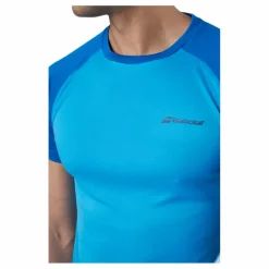 Babolat T-shirt Play Crew Neck White* Racketsporter|T-Shirts