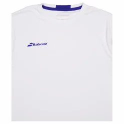 Babolat T-shirt Play Crew Neck White*Barn Racketsporter|T-Shirts