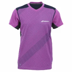Babolat T-Shirt V-Neck Performance Purple* Racketsporter