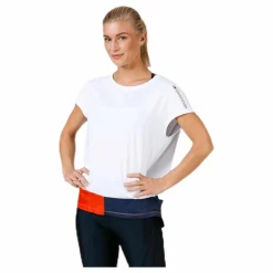 Tommy Hilfiger Sport T-Shirt With Colourblock White* T-Shirts|Träning