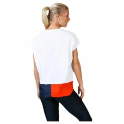 Tommy Hilfiger Sport T-Shirt With Colourblock White* T-Shirts|Träning