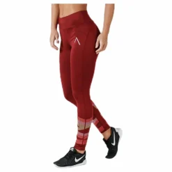 BLACC Twist Tights Red* Löpning|Träning