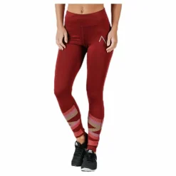 BLACC Twist Tights Red* Löpning|Träning