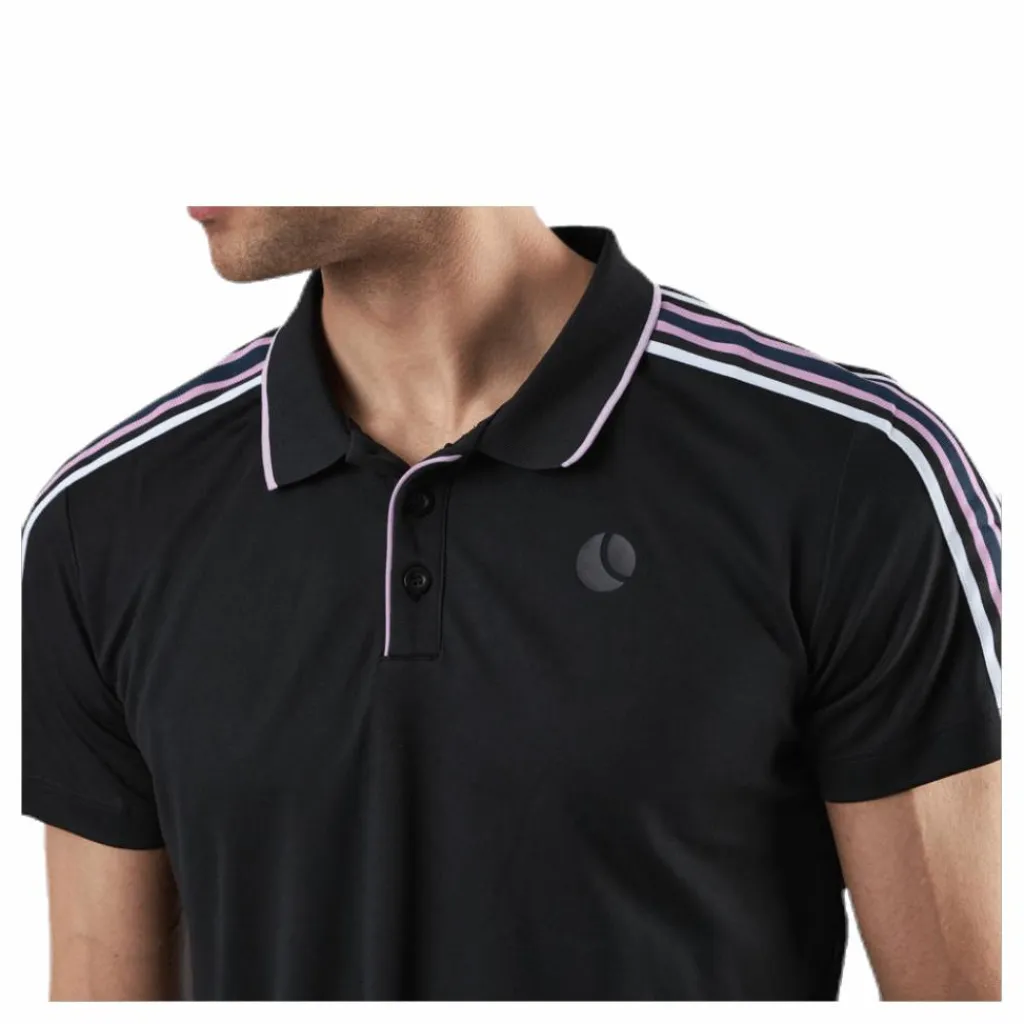Björn Borg Tyler Polo Black* Racketsporter|T-Shirts