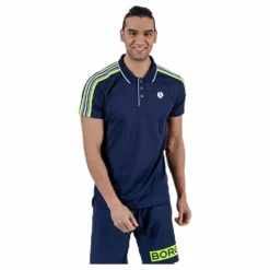 Björn Borg Tyler Polo Blue* T-Shirts|Träning