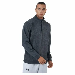 Under Armour Ua Armour Fleece 1/4 Zip Pitch Gray* Tröjor|Träning