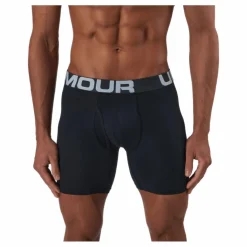 Under Armour Ua Charged Cotton 6in 3 Pack Black* Löpning|Underkläder