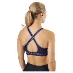Under Armour Ua Crossback Mid Bra Purple Switch / Purple Switch* Löpning|Sport-Bh:Ar