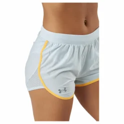 Under Armour Ua Fly By Elite 3'' Short Ghost Gray Light Heather* Shorts|Löpning