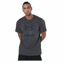 Under Armour Ua Gl Foundation Ss T Charcoal Medium Heat* Träning|T-Shirts