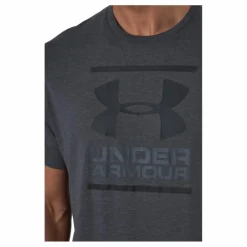 Under Armour Ua Gl Foundation Ss T Charcoal Medium Heat* Träning|T-Shirts