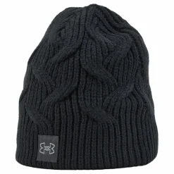 Under Armour Ua Halftime Cable Knit Black* Mössor Och Handskar|Träning