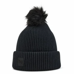 Under Armour Ua Halftime Ribbed Pom Black* Mössor Och Handskar|Träning