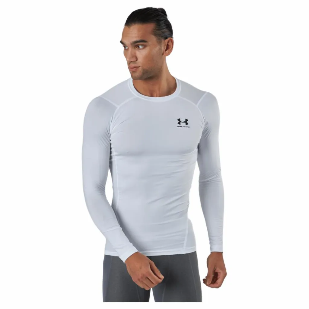 Under Armour Ua Hg Armour Comp Ls White* Träning|Tröjor