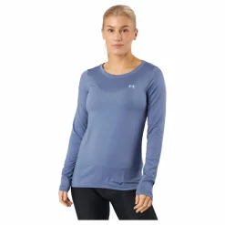 Under Armour Ua Hg Armour Long Sleeve Aurora Purple* Tröjor|Träning