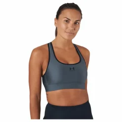 Under Armour Ua Hg Armour Mid Padless Pitch Gray* Löpning|Sport-Bh:Ar