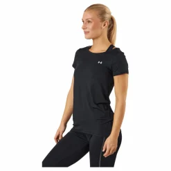 Under Armour Ua Hg Armour Ss Black /  / Metallic Silver* Träning|T-Shirts