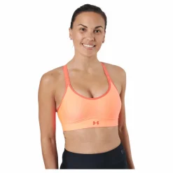 Under Armour Ua Infinity Mid Covered Electric Tangerine / Vermillio* Löpning|Sport-Bh:Ar