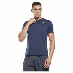 Reebok UBF Perforated SS Blue* Träning|T-Shirts