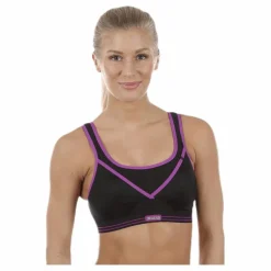Shock Absorber Ultimate Gym Bra Purple/Black* Sport-Bh:Ar|Träning