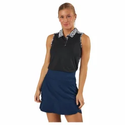 adidas Ultimate365 Sleeveless Golf Polo Shirt Black* Golf|T-Shirts