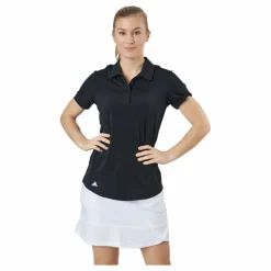 adidas Ultimate365 Solid Polo Shirt Black* Golf|T-Shirts
