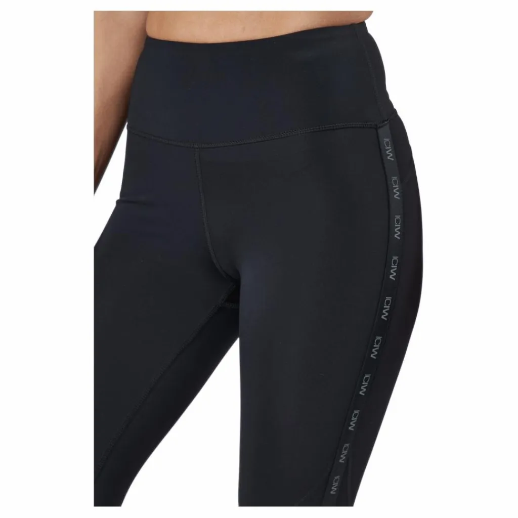 ICANIWILL Ultimate Training Logo Tights Black* Löpning|Träning