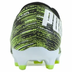 Puma Ultra 4.2 FG/AG White/Black/Yellow*Barn Fotboll|Fotbollsskor