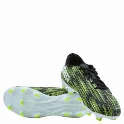 Puma Ultra 4.2 FG/AG White/Black/Yellow*Barn Fotboll|Fotbollsskor