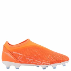 Puma Ultra Match Ll Fg/ag Jr Ultra Orange- White-blue G*Barn Fotboll|Fotbollsskor