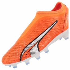 Puma Ultra Match Ll Fg/ag Jr Ultra Orange- White-blue G*Barn Fotboll|Fotbollsskor