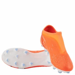 Puma Ultra Match Ll Fg/ag Jr Ultra Orange- White-blue G*Barn Fotboll|Fotbollsskor
