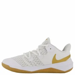 Nike Unisex Hyperspeed Court Indoor White/mtlc Gold* Inomhussporter|Träningsskor