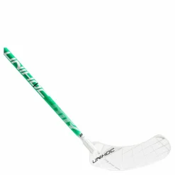 Unihoc Unity Curve 87 cm Flex 35 White/Green* Inomhussporter