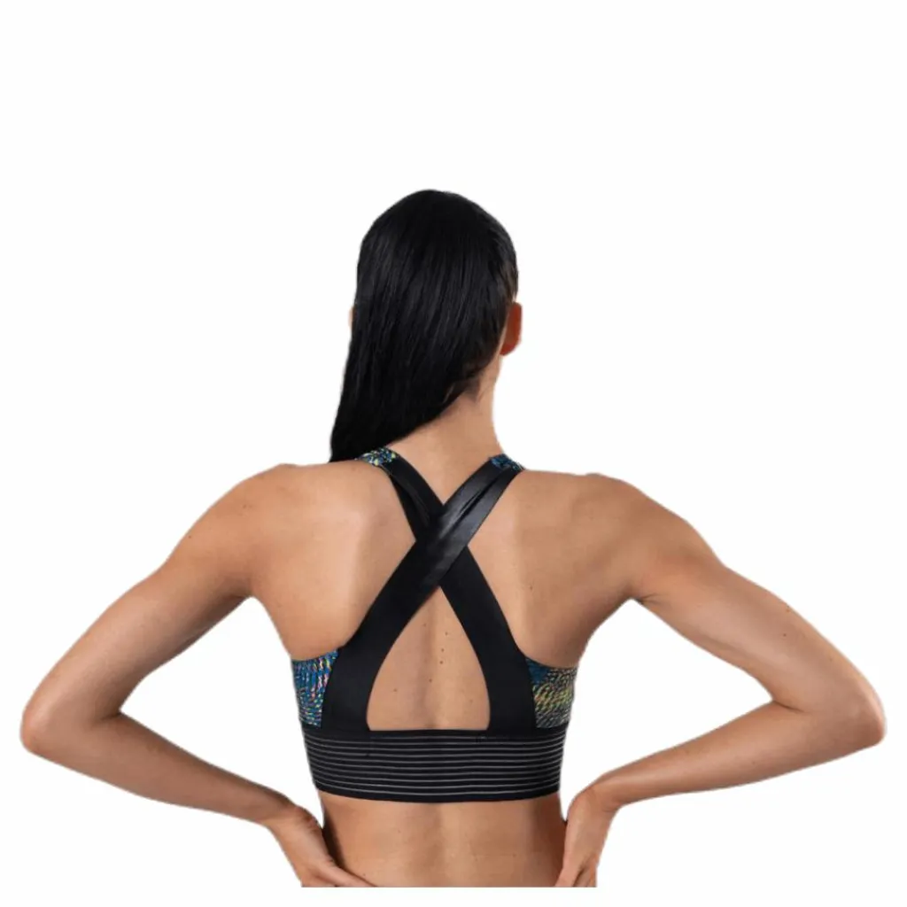 Craft UNMTD Cropped X-Singlet Patterned* Linnen|Träning