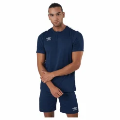 Umbro UX Elite Training Tee Blue/White* Fotboll|T-Shirts