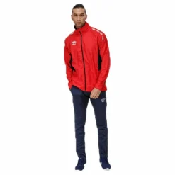 Umbro UX-1 Training Jacket White/Red* Fotboll|Jackor