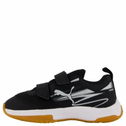 Puma Varion Ii V Jr Indoor Black-cool Light Gray-gum*Barn Fotboll|Träningsskor
