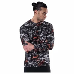 Craft Vent Mesh LS Tee Patterned/Black* Tröjor|Träning