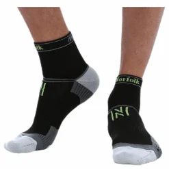 Norfolk Vincenzo Black/Grey* Strumpor|Löpning