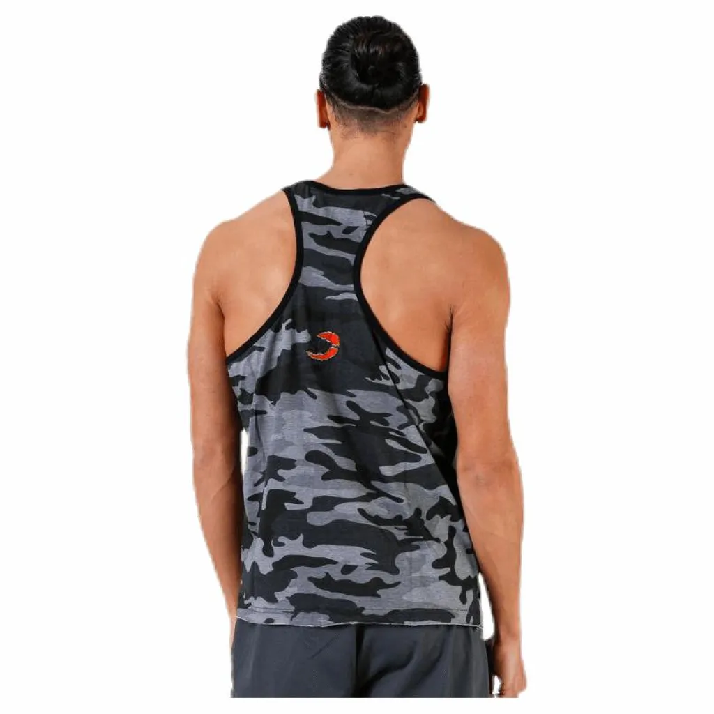 GASP Vintage T-back Patterned/Grey* Linnen|Träning